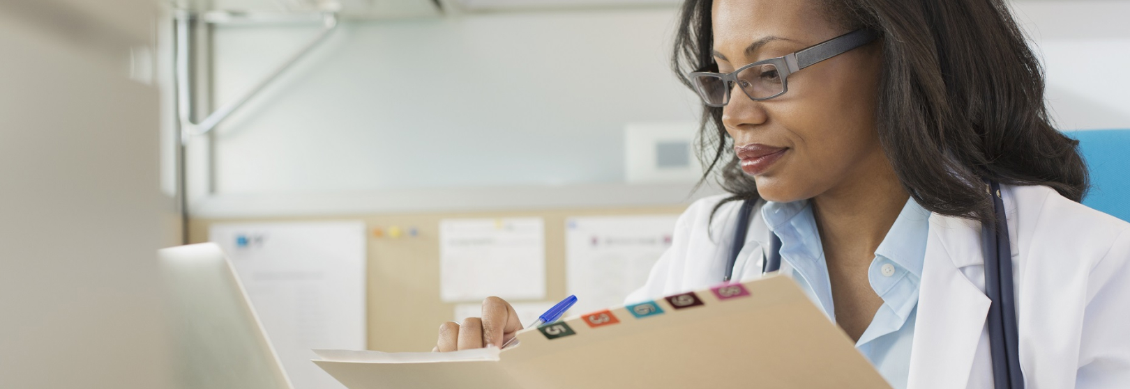 Healthcare professional accessing OHP Open Card Care Coordination provider resources